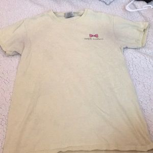 yellow SIMPLY SOUTHERN tee